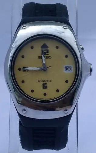 Reloj Antiguo Seiko Kinetic 5m42 0e49 MercadoLibre
