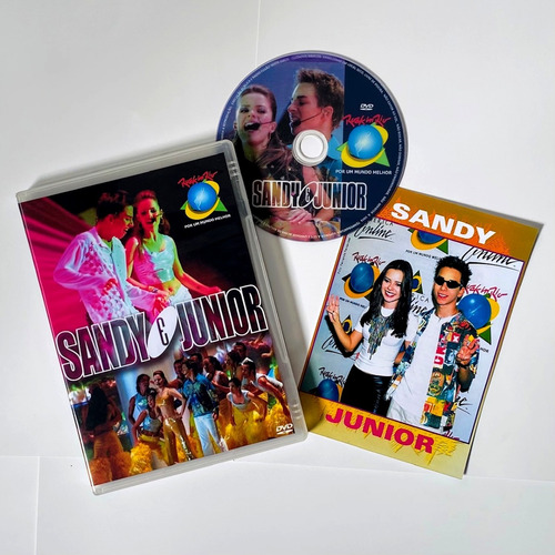 Dvd Sandy E Junior No Rock In Rio 2001 Rio De Janeiro
