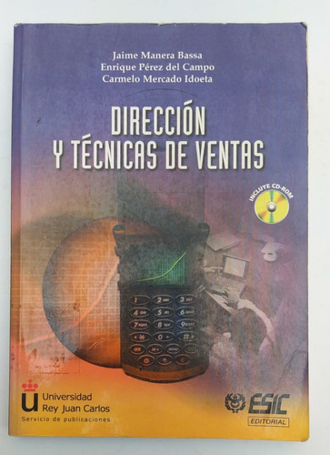 Libro Dirección Y Técnicas De Ventas / Jaime Manera Bassa