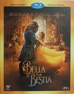 La Bella Y La Bestia 2017 Emma Watson Pelicula Blu-ray + Dvd