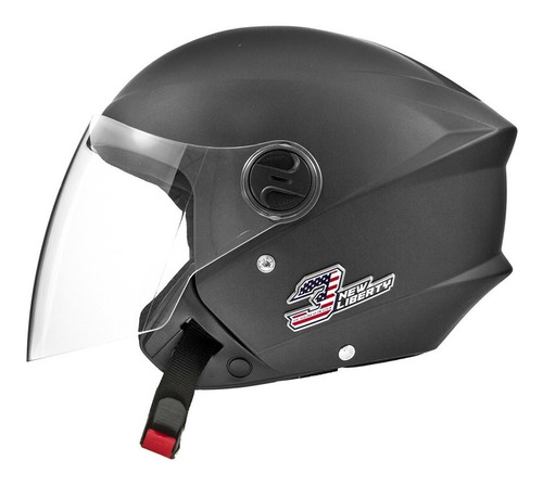 Capacete Moto Pro Tork New Liberty Three Elite Aberto Cores Cor Preto-fosco Tamanho do capacete 60