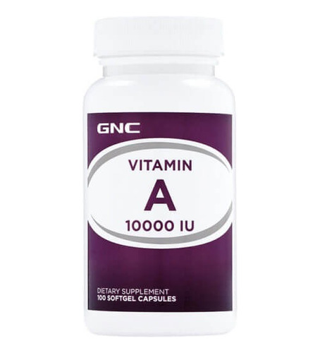 Gnc Vitamin A 10,000 Iu X100 Softgel