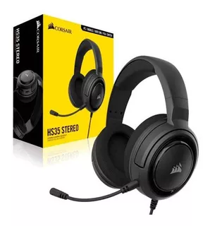 Audifono Gamer Corsair Hs-35 Estero Carbon