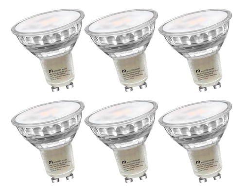 Bombilla Led Mastery Mart Gu10, Luz De Pista No Regulable De