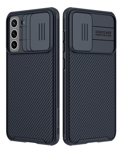 Capa Capinha Anti Impacto Nillkin Camshield Galaxy S21 Fe 5g Cor Preto