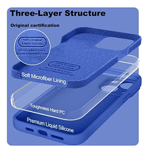 Carcasa Love 3000 Klein Para iPhone 13, Azul