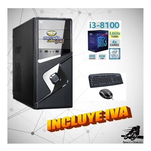 Imagen 1 de 7 de Cpu Intel Core I3 3.6 8va 1tb 4gb Computadora, I5/i7