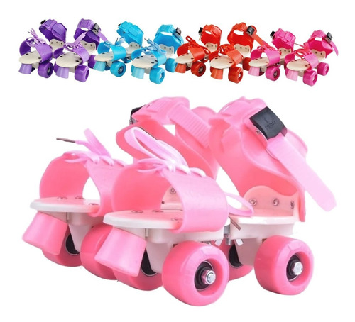 Patines Infantiles Extensibles Artistico + Bolso Nena Nene