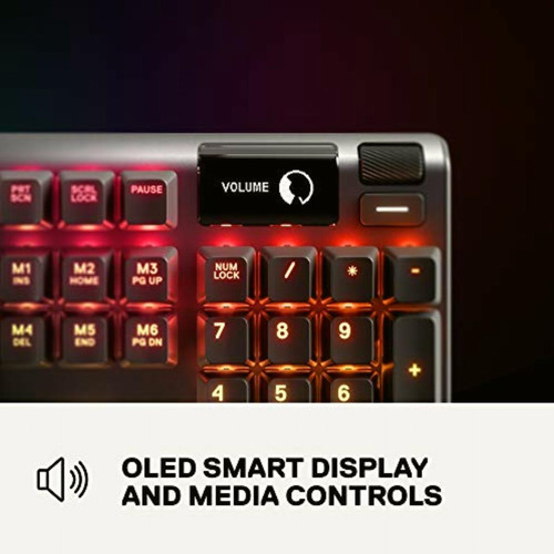 Steelseries Apex Teclado Mecánico Para Juegos Pantalla