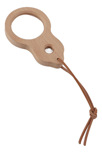 Lupa De Madera Para Niños Pequeña Y Portátil