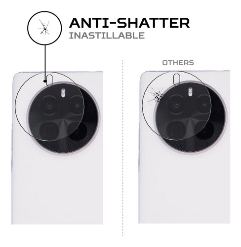 Protector De Camara Antishock Para Realme Gt5 Pro