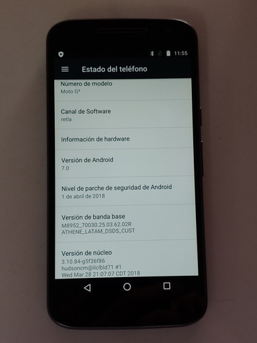 Celular Motorola Moto G4 Xt1621 16gb