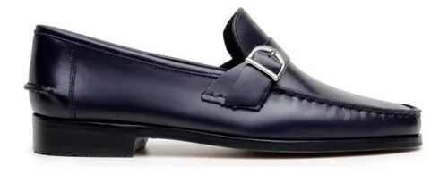 Sapatos Masculinos Social Mocassim Argentino Azul Marinho