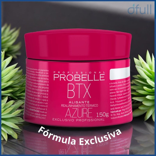 Alisante Botox Azure Realinhamento Térmico 150g Probelle