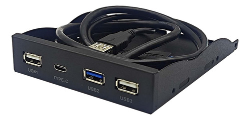 Panel Frontal De 3,2 Tipo C Y Puerto Usb 3.2 Gen1 Fácil De