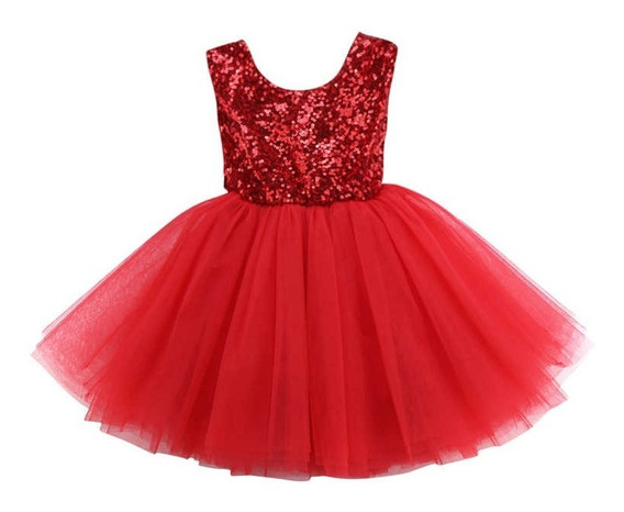 Vestido Niña Talla 4/6/8 Años Rojo ⋆ Venta de Vestuario y Accesorios  Infantiles