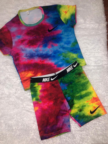 Nuevos Juegos De Crop Top Y Short Tie Dye 4500Talla S Al Xl