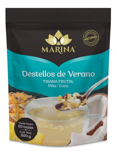 Tisana Gourmet Frutal Marina Destellos De Verano 500g