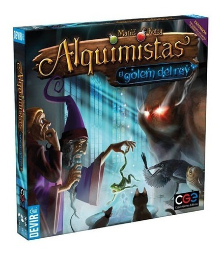 Juego De Mesa Alquimistas Expansion El Golem Del Rey Español