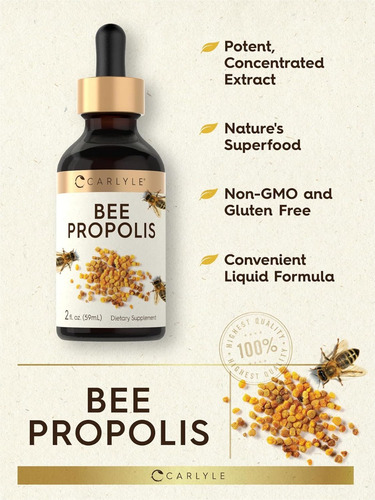 Suplemento De Propóleo De Abeja Carlyle 59 Ml