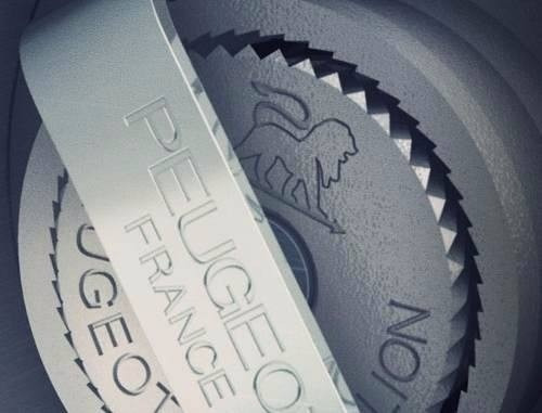Imagen 3 de 3 de Molinillo Pimentero De Acrílico Y Acero Modelo Daman Peugeot