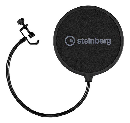 Pack Podcast Steinberg Ur12b Placa Mic Auricular Grabacion Color Negro