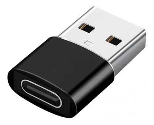 Adaptador Convertidor Tipo C Hembra  A  Usb Macho Otg