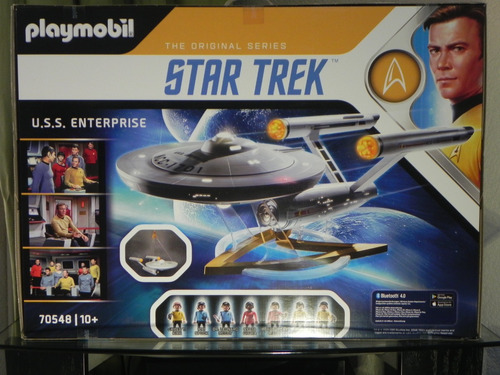 Juguete Playmobil Start Trek U.s.s. Enterprise Ncc-1701  