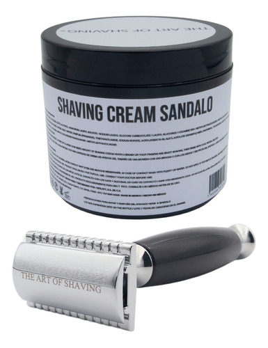 The Art Of Shaving Kit Crema De Afeitado Sandalo Rastrillo