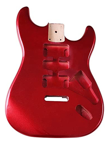 Cuerpo Guitarra Eléctrica St Strat Fender Rojo Hsh (diy)
