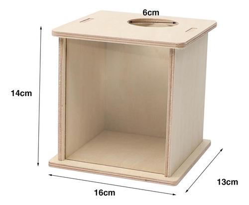 Caja De Baño De Arena Para Hámster, Jaula 16cmx13cmx14cm