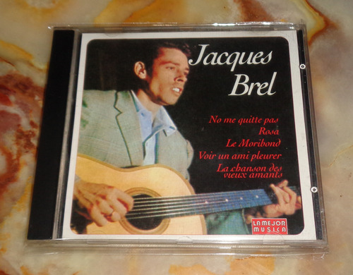 Jacques Brel - Exitos De Siempre - Cd Arg.