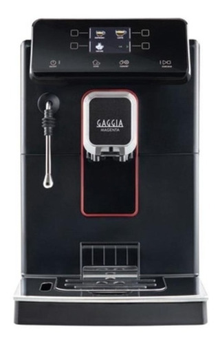Cafeteira portátil Gaggia Magenta Plus super automática preta expresso 230V