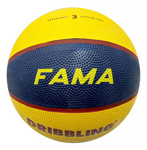 Pelota Basquet N3 Indoor Outdoor Entrenamiento Goma Adulto