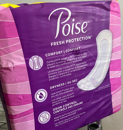 Pañal Poise Max Lng W/ult Soft Size 39pc