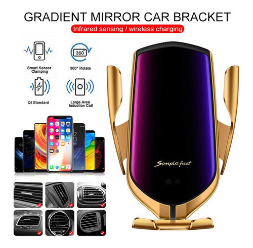 Imagem 5 de 5 de Suporte C/ Carregador Magnético Universal Indução
