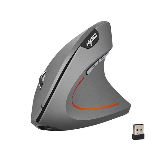 Mouse Sem Fio Hxsj Vertical Ratos Ergonômico Recarregável 3