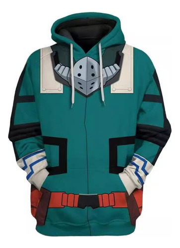 Traje De Lucha Largo Green Valley De My Hero Academy 3d Hot