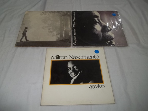 Vinil Lp - Milton Nascimento - 3 Discos