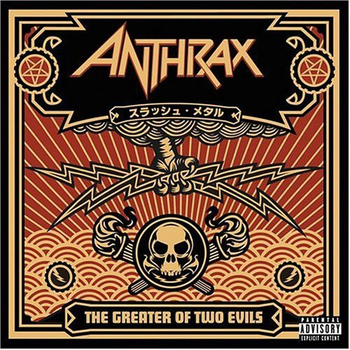 Anthrax The Greater Of Two Evils Cd Lacrado Thrash Metal 80