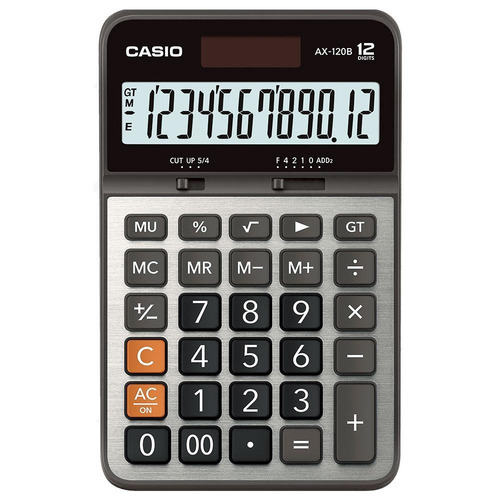 Imagen 2 de 2 de Calculadora De Escritorio Casio Ax-120b