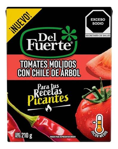 26 Pza Tomates Molidos Del Fuerte Con Chile De Árbol 210 G