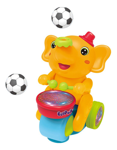 Baby Drum Set Walking Drum Playing Con Juguetes Eléctricos
