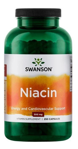 Niacina 500 Mg 250 Caps De Swanson