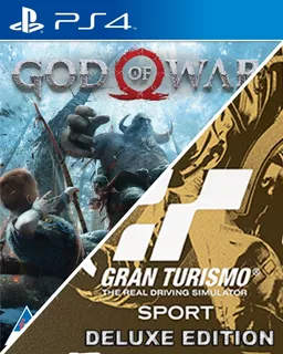 God Of War Deluxe Ps4 + Gran Turismo Sport Deluxe