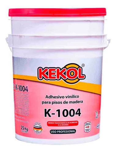  Adhesivo Vinilico Pisos De Madera  Kekol K-1004 25 Kg