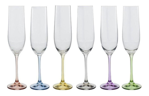 Imagen 1 de 1 de Bohemia Crystal - Copas De Espumante