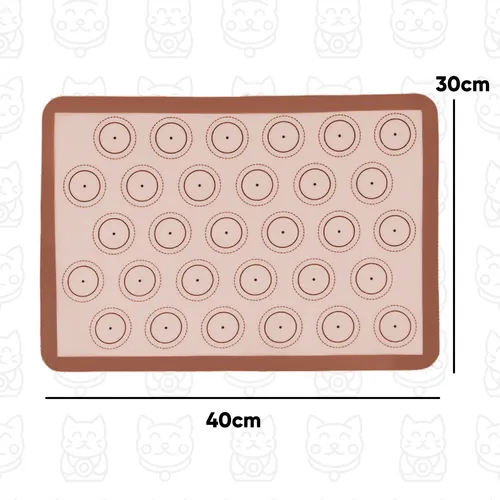 Placa Lámina Silicona Antiadherente Para Horno 30x40cm