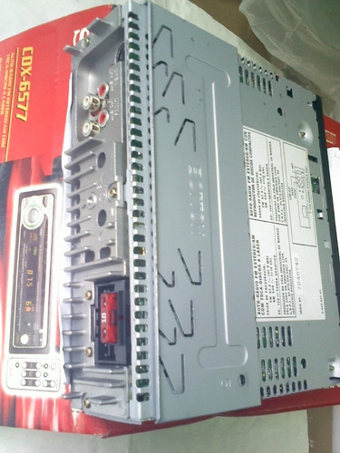 Radio Toca Disco Cd Cdx-6577 Sony Mobile Laser Novo Época 1997, Utilizado Na Linha Antiga Vw, Fiat, Ford E Gm De 97 A 02
