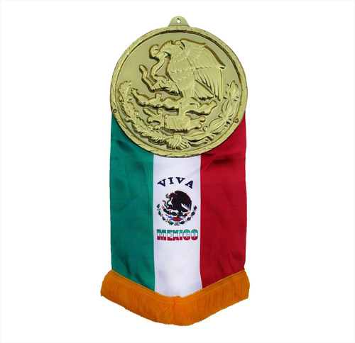 Decoración Medallon Numero 2 Fiesta Mexicana 10 Pz